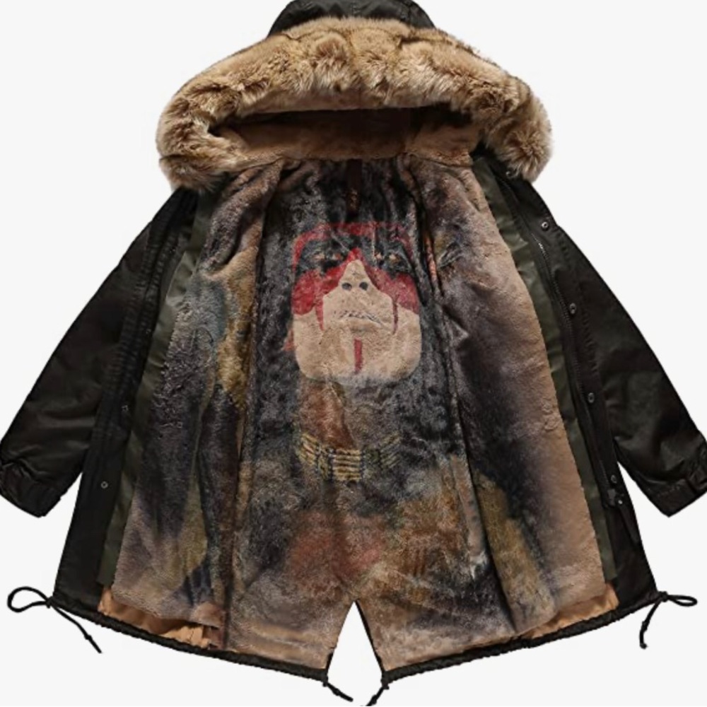NWT TIENFOOK Men Parka Jacket Winter Coat, Size various